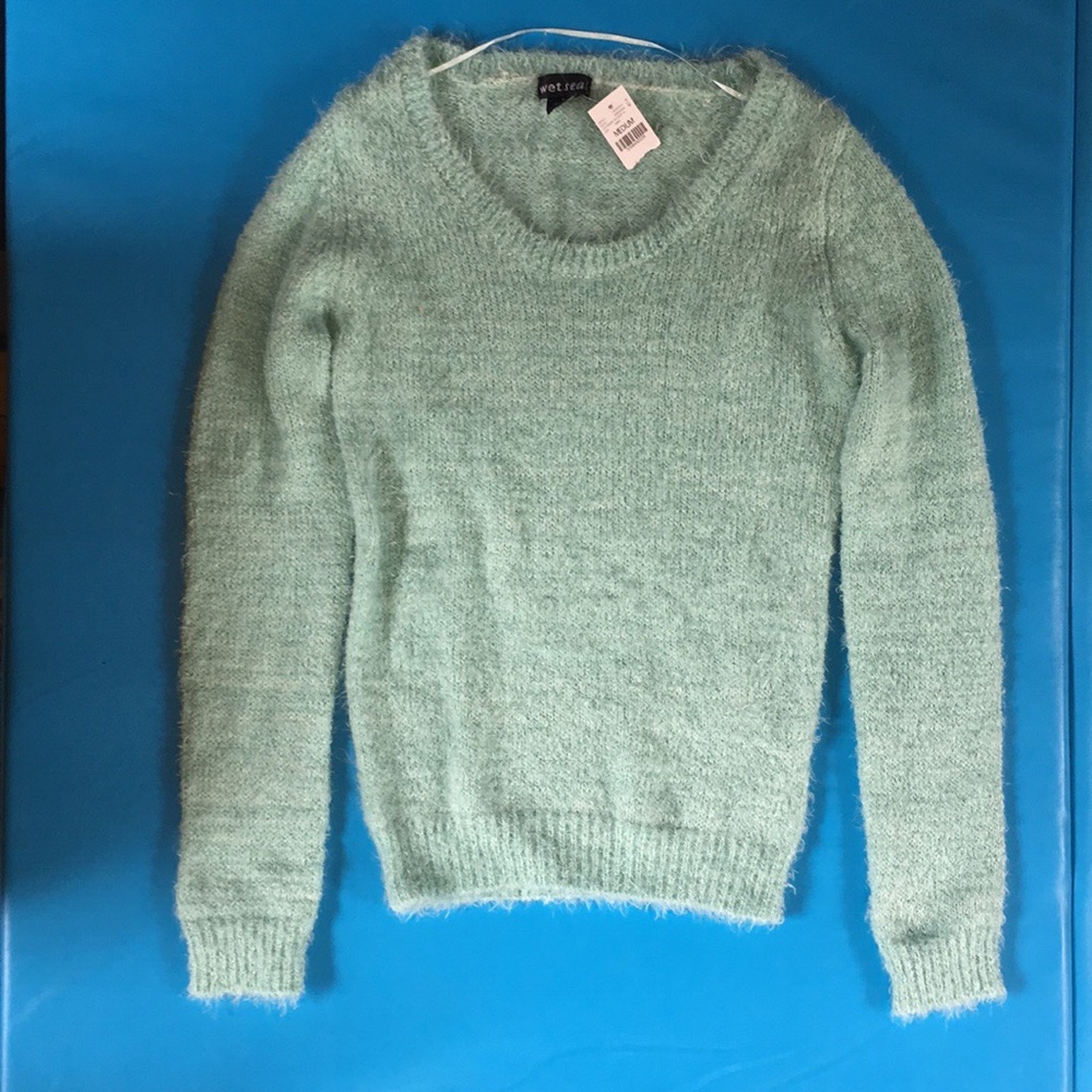 NWT Wet seal green / mint green sweater